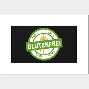 Glutenfrei Gluten Frei Glutenfree Posters and Art